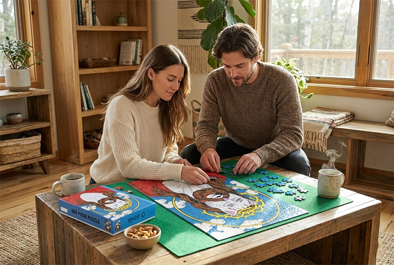 Premium Adult Jigsaw Puzzles for Stress Relief