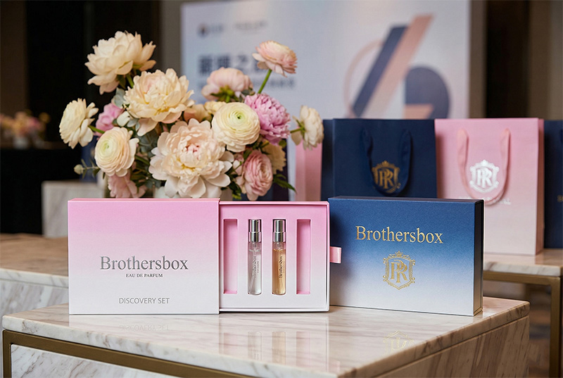 Custom Perfume Sample Drawer Boxes for PR Gifting