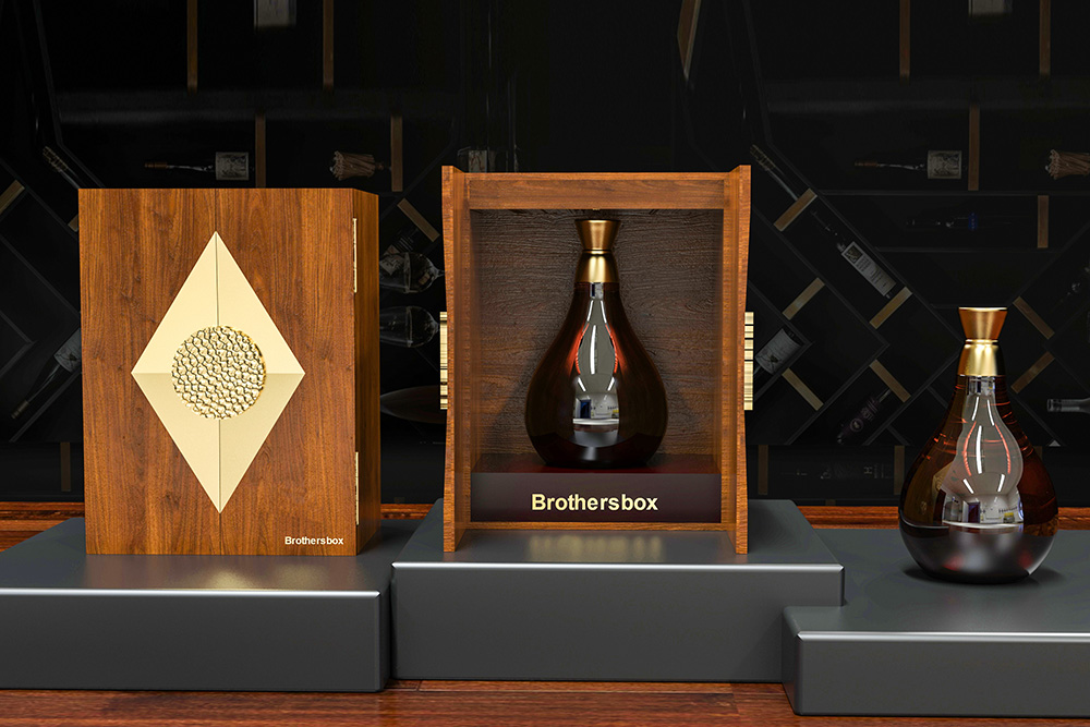 wooden wine box