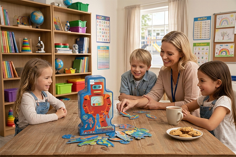 لعبة لوح ألغاز تعليمية للنمو المعرفي للأطفال