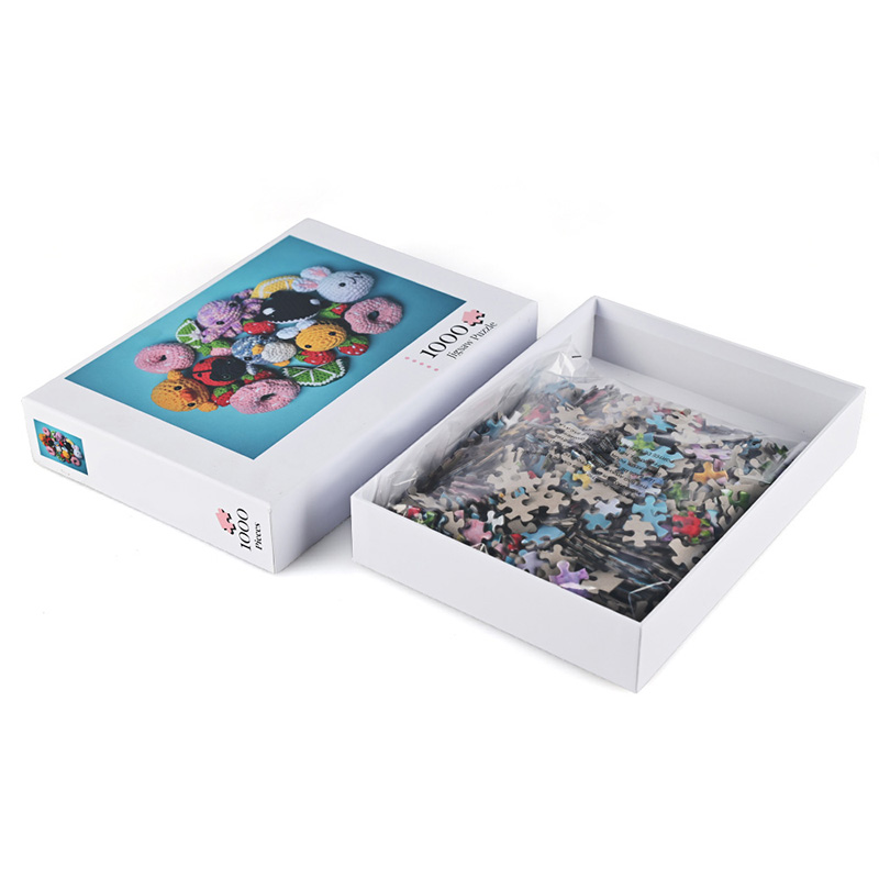 1000 Piece Jigsaw Puzzle with High Density Greyboard Pieces