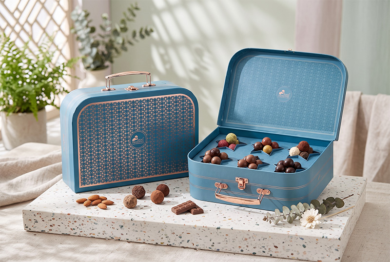 Chocolate Suitcase Box