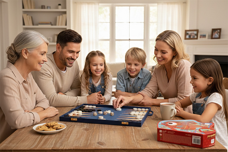 طقم قمرة ظهر عائلي ممتاز: متين وممتع