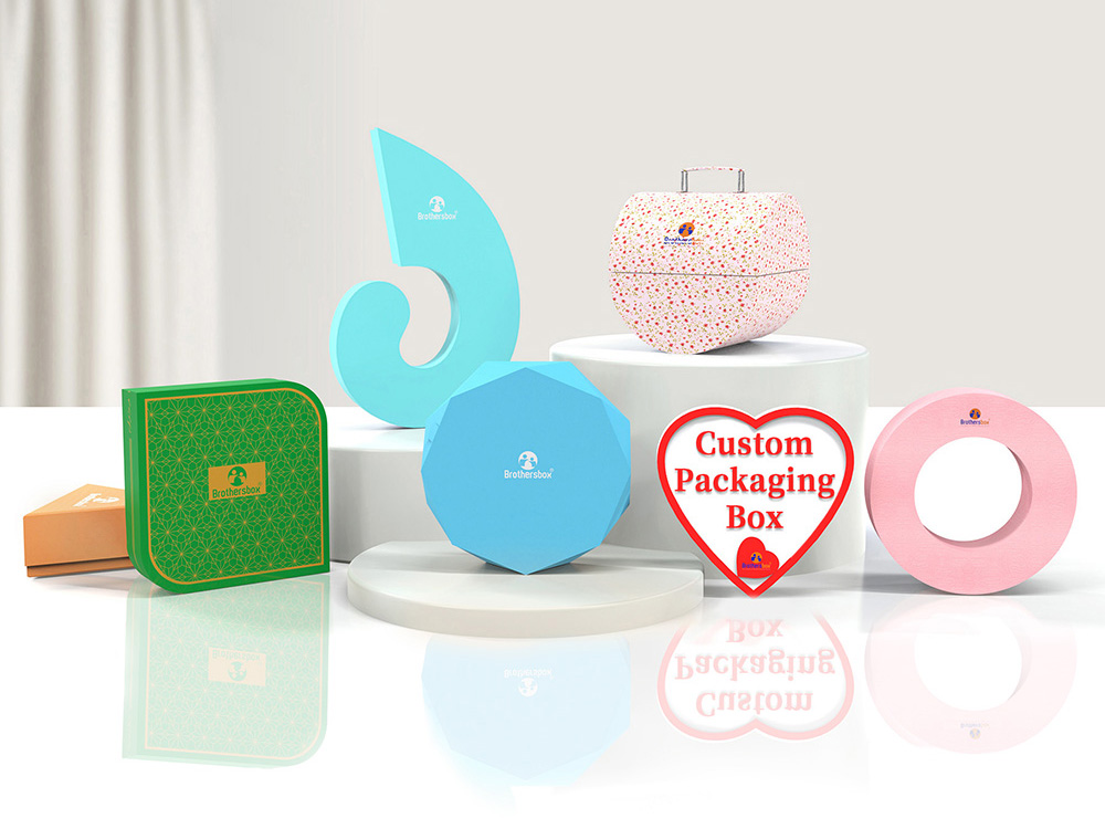 Packaging with a brand's Logo