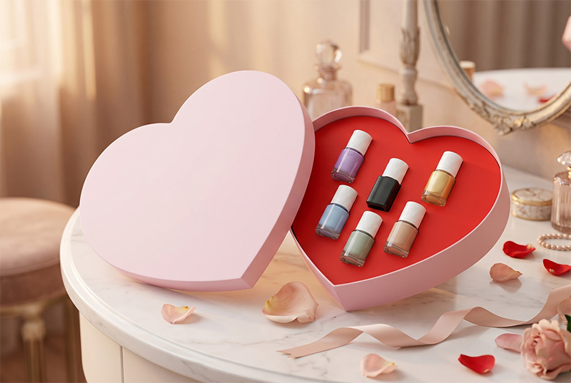 Valentine Nail Boxes for PR & Retail